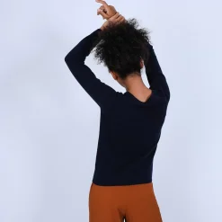 Maison Montagut Pulls>Pull Col V En Cachemire - Bijou