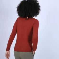 Maison Montagut Pulls>Pull Col V En Cachemire - Bijou