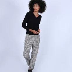 Maison Montagut Pulls>Pull Col V En Cachemire - Bijou