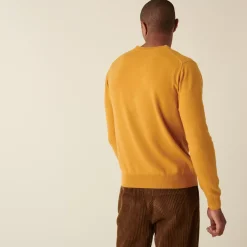 Maison Montagut Pulls>Pull Col V En Cachemire - Evann