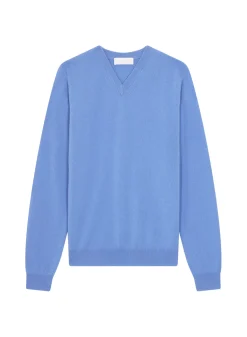 Maison Montagut Pulls>Pull Col V En Cachemire - Evann