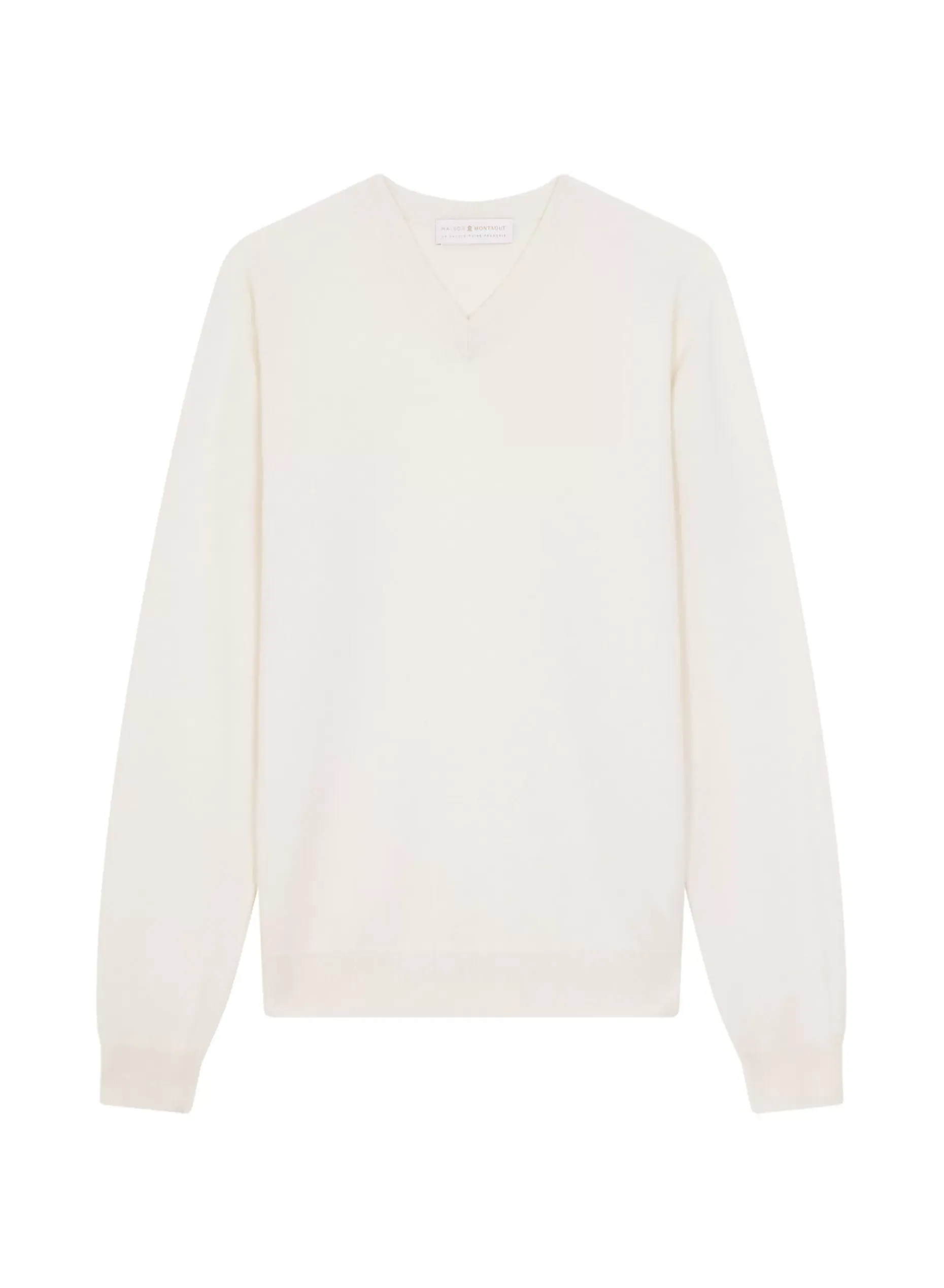 Maison Montagut Pulls>Pull Col V En Cachemire - Evann