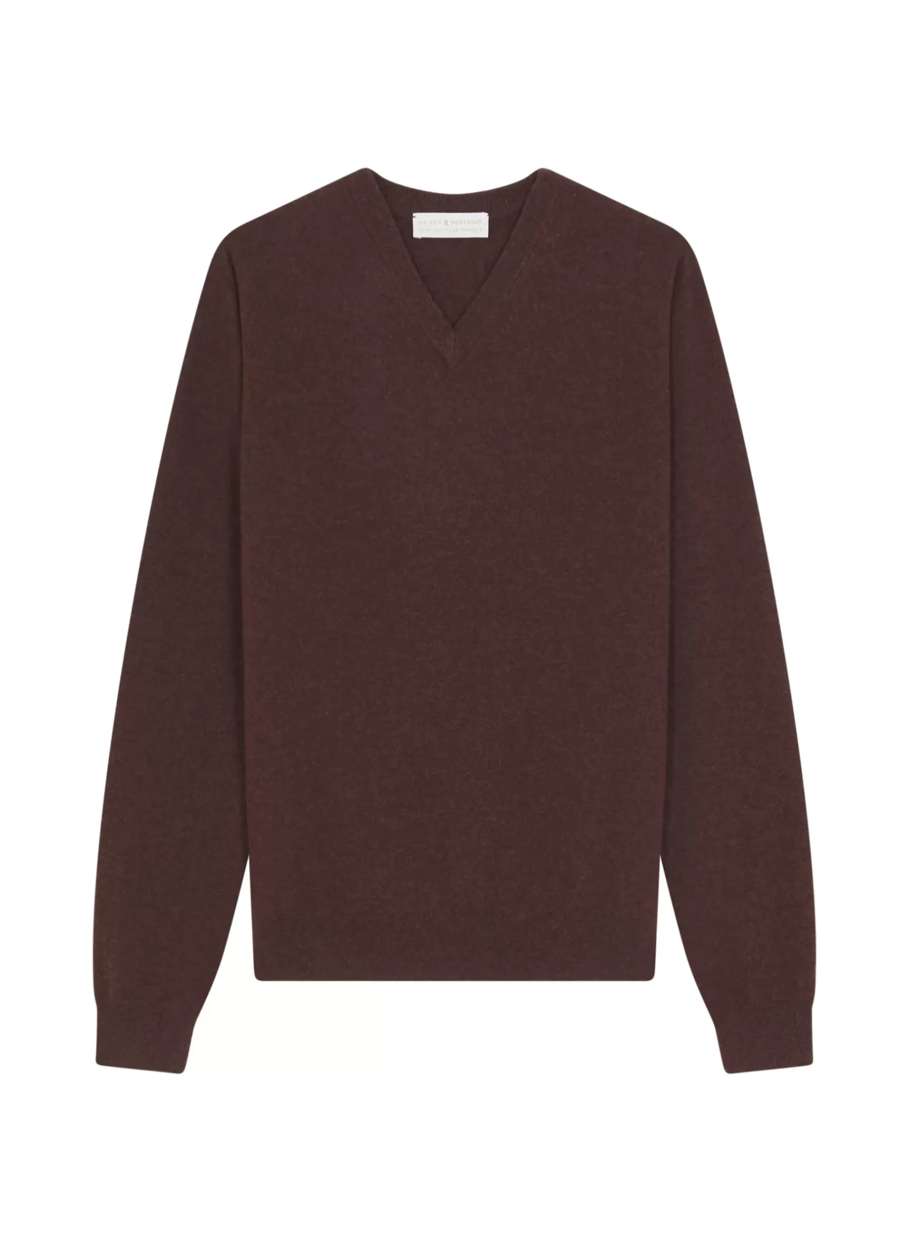 Maison Montagut Pulls>Pull Col V En Cachemire - Evann