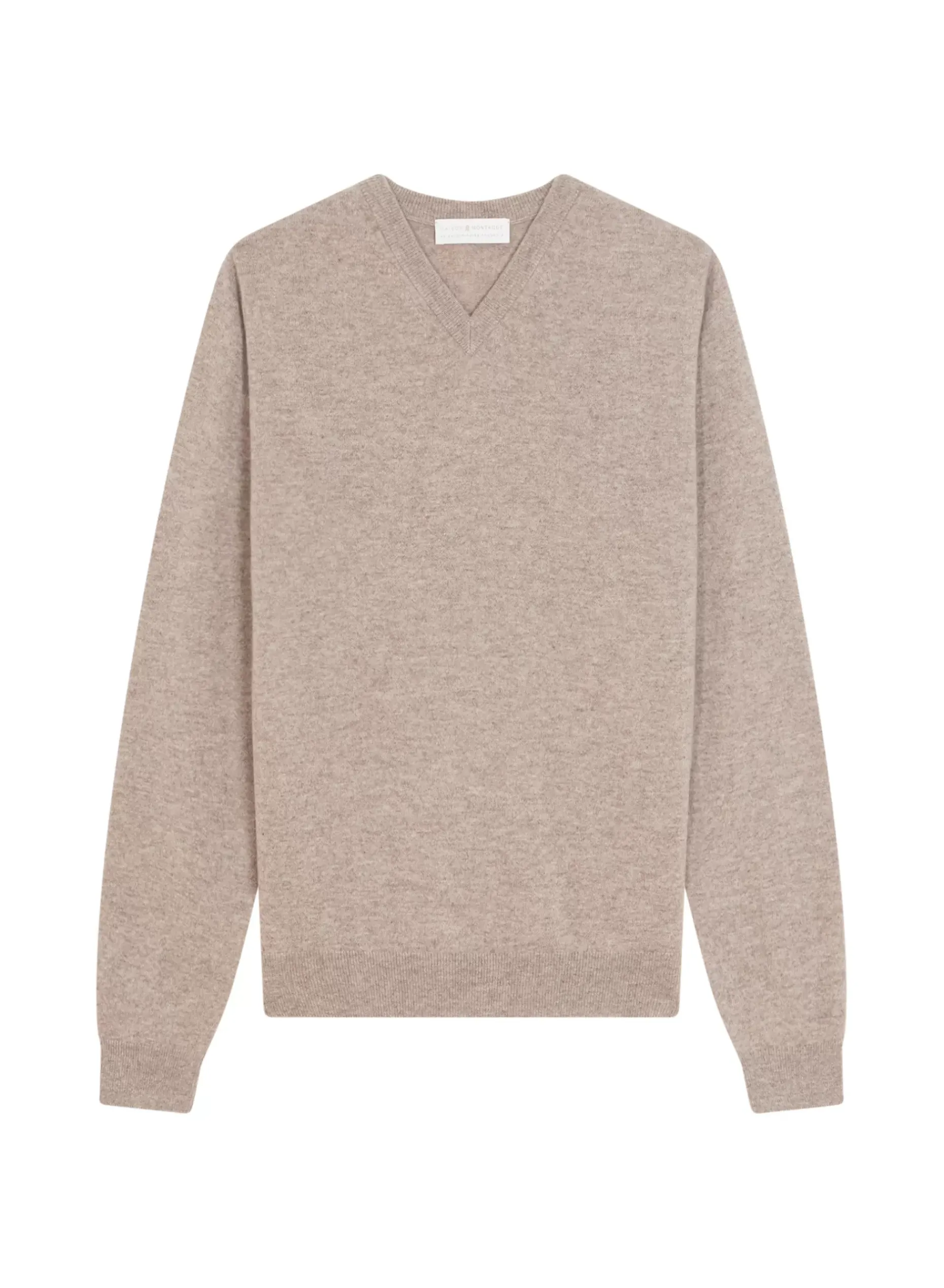 Maison Montagut Pulls>Pull Col V En Cachemire - Evann