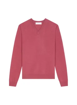 Maison Montagut Pulls>Pull Col V En Cachemire - Evann