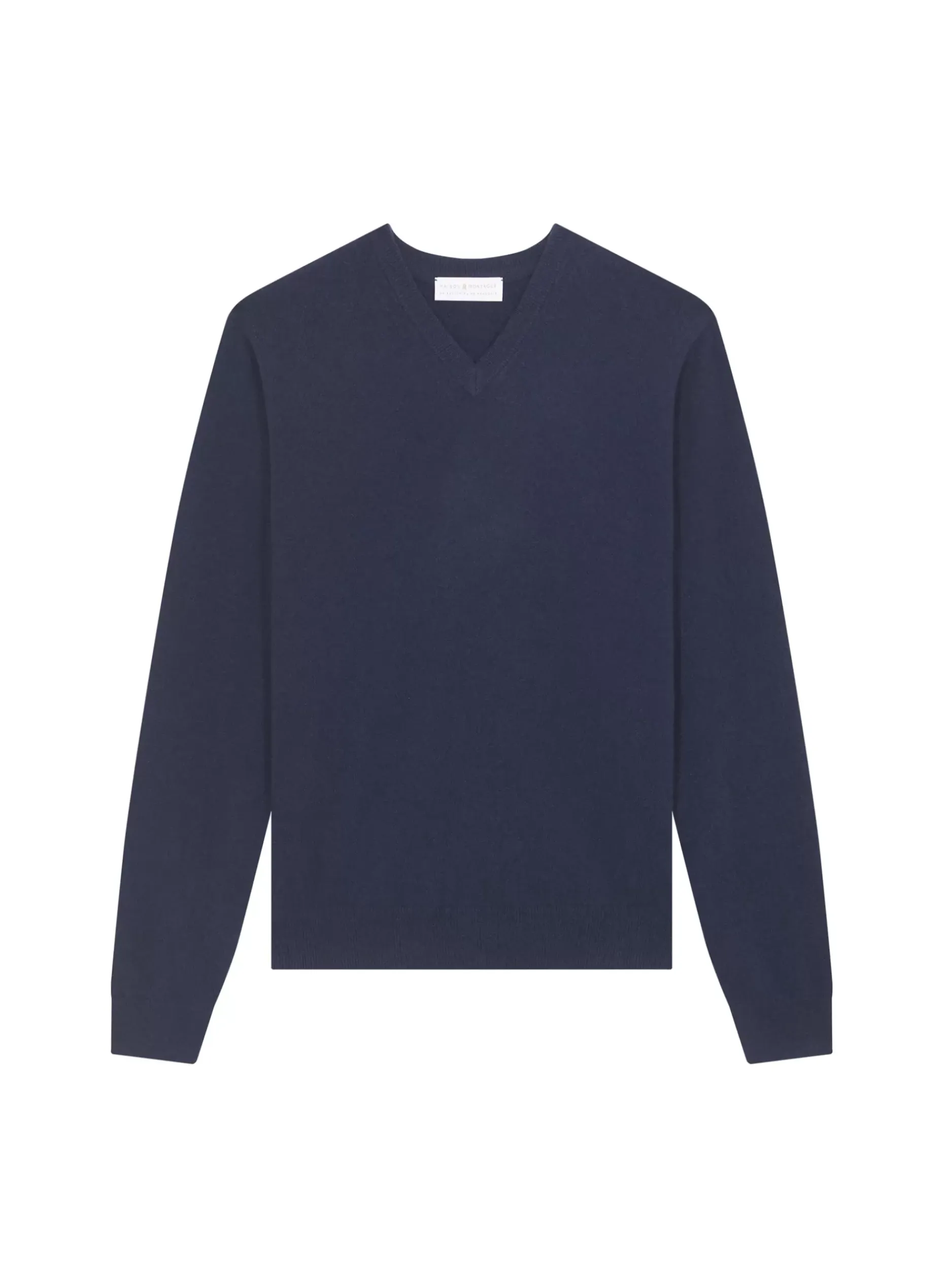 Maison Montagut Pulls>Pull Col V En Cachemire - Evann