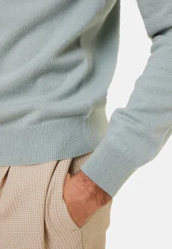 Maison Montagut Pulls>Pull Col V En Cachemire - Evann