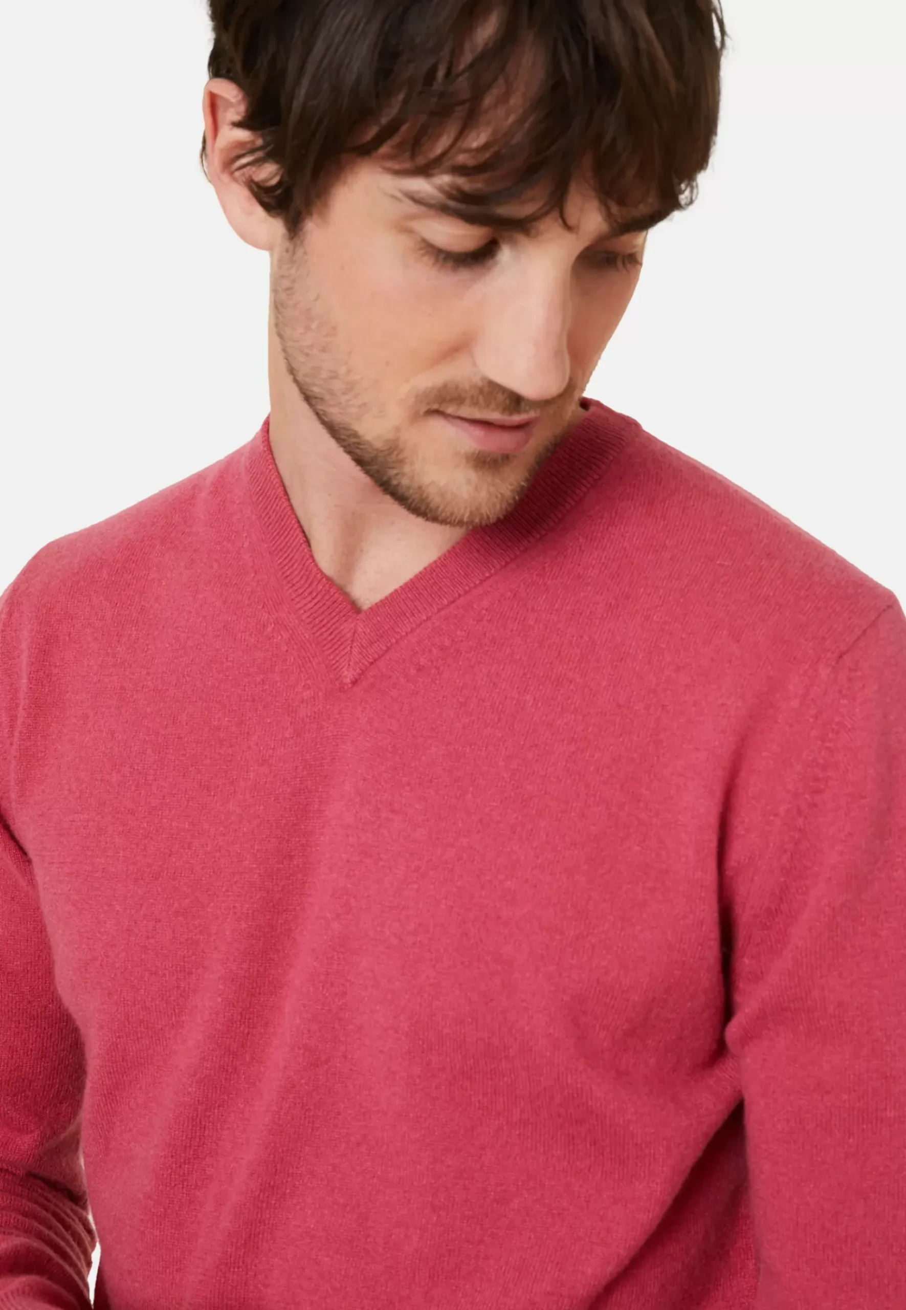 Maison Montagut Pulls>Pull Col V En Cachemire - Evann