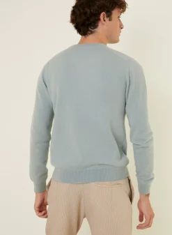 Maison Montagut Pulls>Pull Col V En Cachemire - Evann