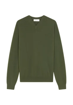 Maison Montagut Pulls>Pull Col V En Cachemire - Evann