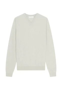 Maison Montagut Pulls>Pull Col V En Cachemire - Evann