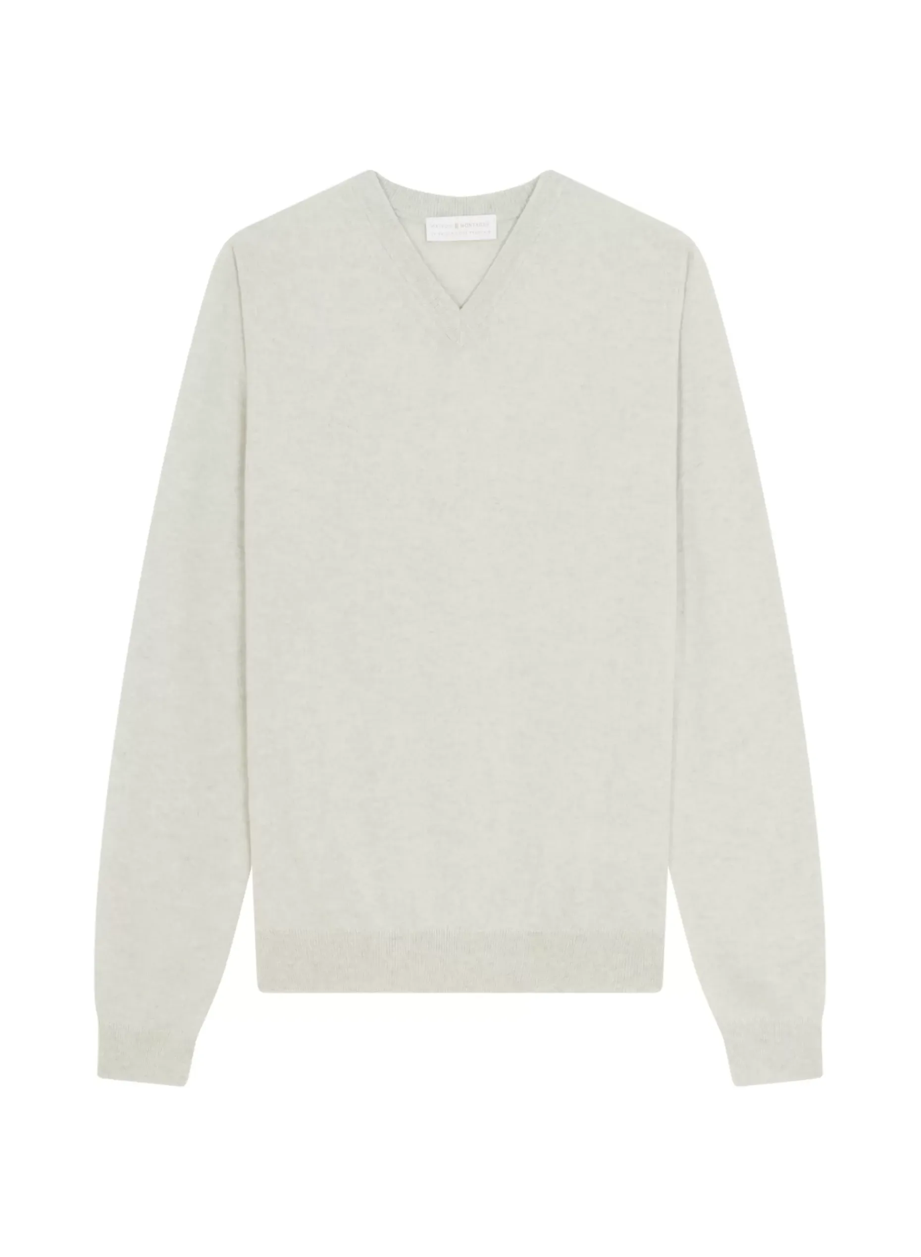 Maison Montagut Pulls>Pull Col V En Cachemire - Evann