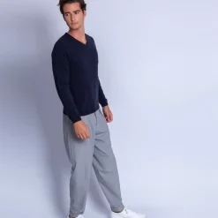 Maison Montagut Pulls>Pull Col V En Cachemire - Ferdinand
