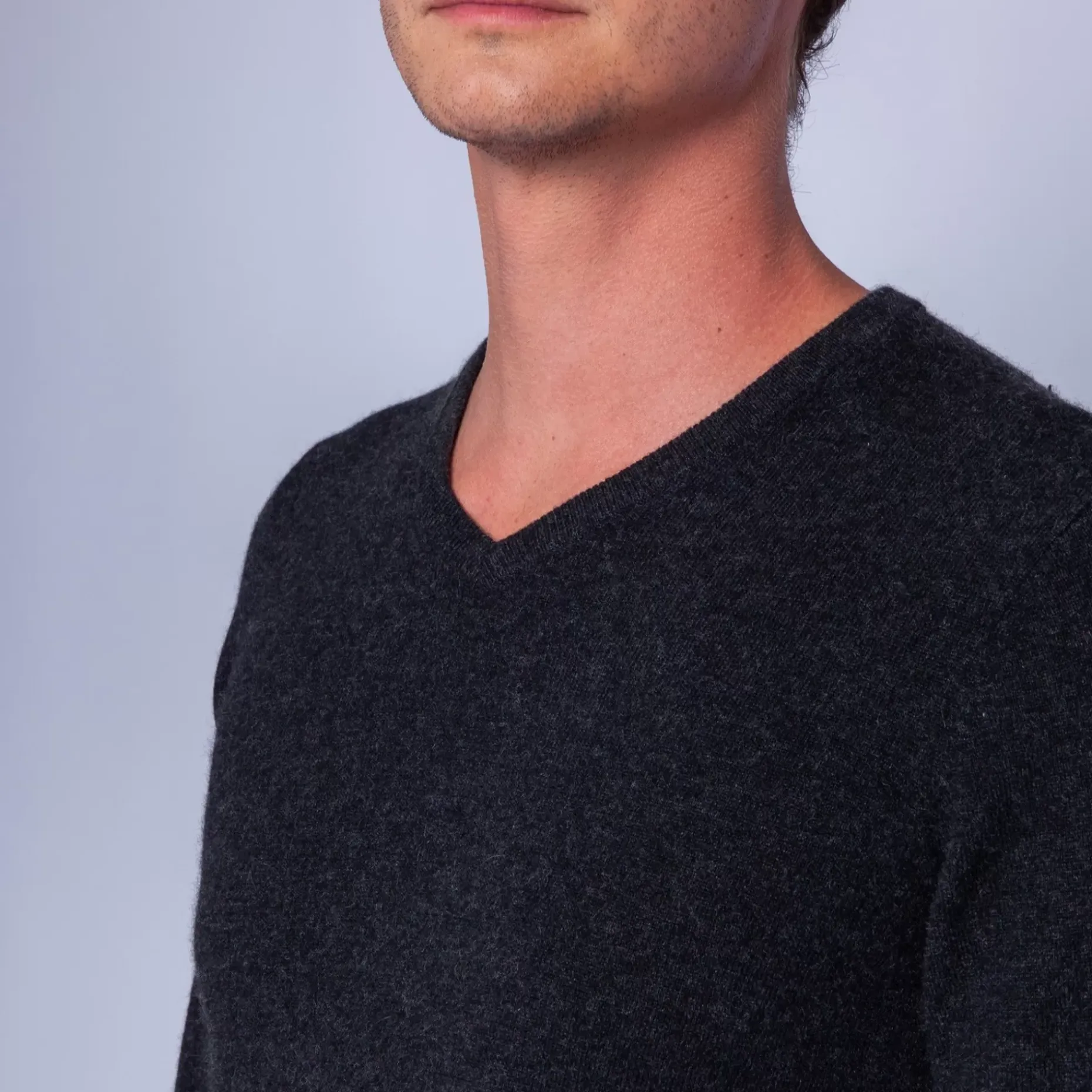 Maison Montagut Pulls>Pull Col V En Cachemire - Ferdinand