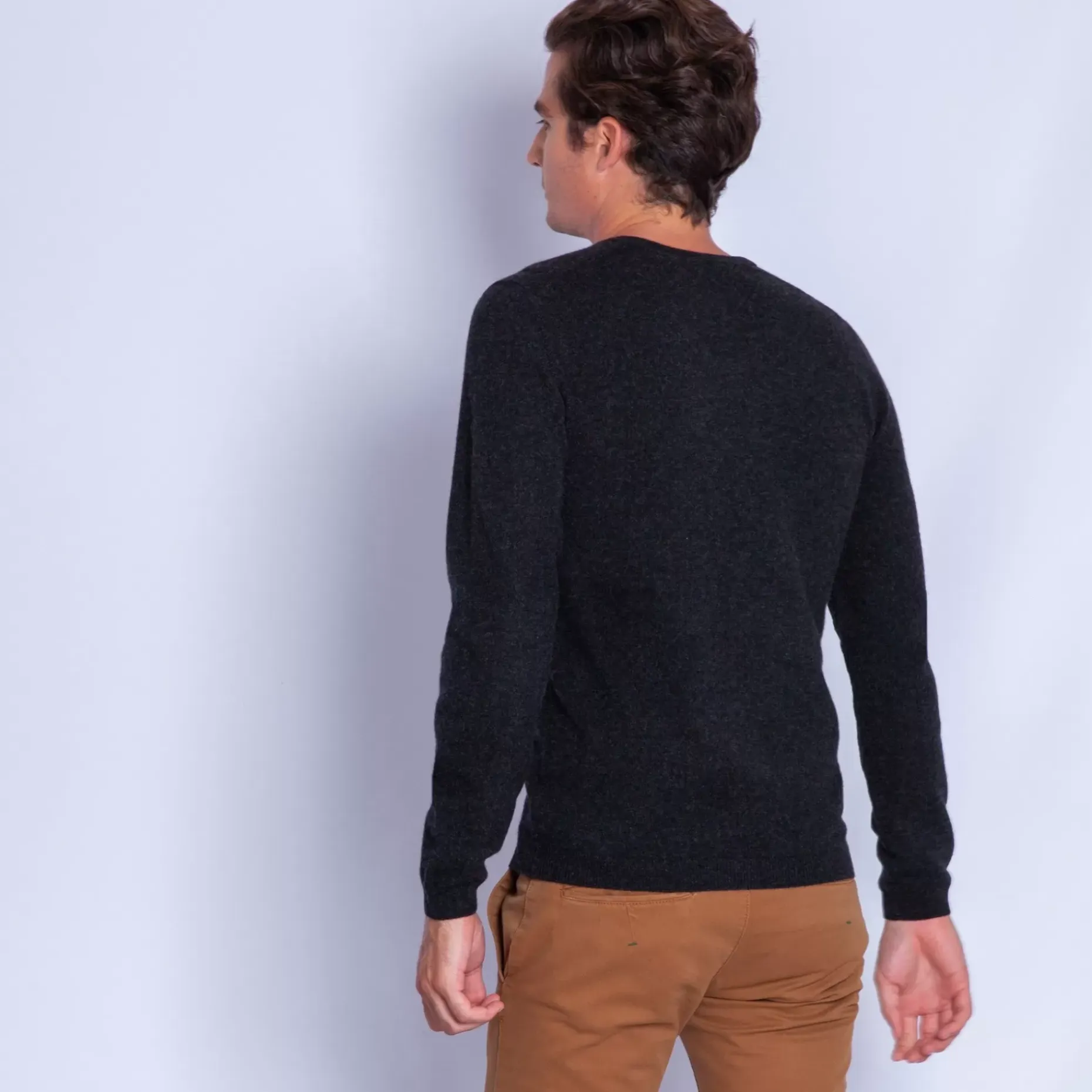 Maison Montagut Pulls>Pull Col V En Cachemire - Ferdinand