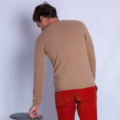 Maison Montagut Pulls>Pull Col V En Cachemire - Ferdinand