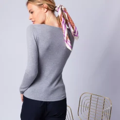 Maison Montagut Pulls>Pull Col V En Cachemire Intemporel - Eniva