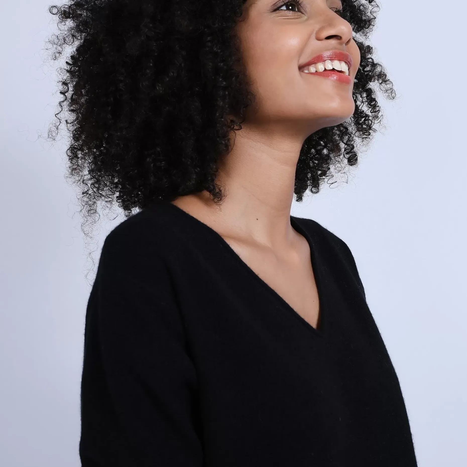 Maison Montagut Pulls>Pull Col V En Cachemire - Olga