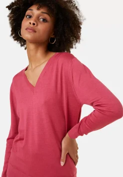 Maison Montagut Pulls>Pull Col V En Laine Merinos - Arya