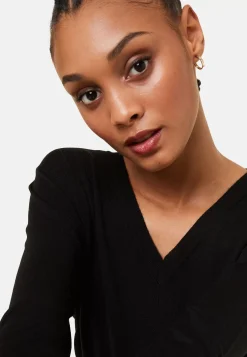 Maison Montagut Pulls>Pull Col V En Laine Merinos - Arya