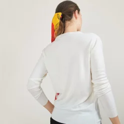 Maison Montagut Pulls>Pull Col V En Laine Merinos - Boule