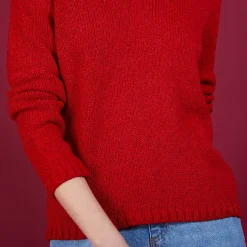 Maison Montagut Pulls>Pull Col V En Soie Coton Et Laine - Blovis