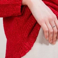 Maison Montagut Pulls>Pull Col V En Soie Coton Et Laine - Blovis