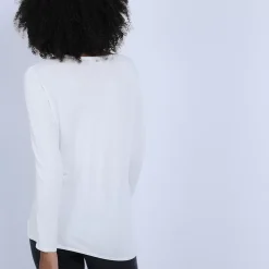 Maison Montagut Pulls>Pull Col V Oversize En Bambou Cachemire - Ornella