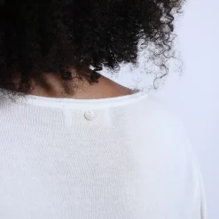 Maison Montagut Pulls>Pull Col V Oversize En Bambou Cachemire - Ornella