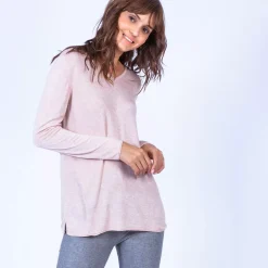 Maison Montagut Pulls>Pull Col V Oversize En Bambou Cachemire - Ornella