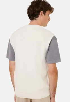 Maison Montagut Pulls>Pull Col V Sans Manches En Laine Merinos - Felipe