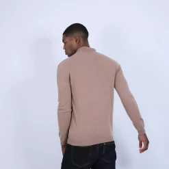 Maison Montagut Pulls>Pull Col Zippe En Cachemire 2 Fils - Blaise