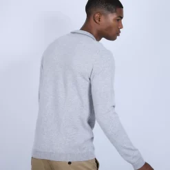 Maison Montagut Pulls>Pull Col Zippe En Cachemire 2 Fils - Blaise