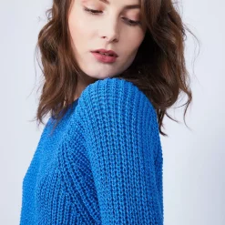 Maison Montagut Pulls>Pull Cotele Col V - Charles