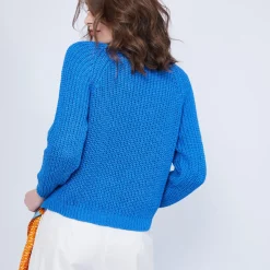 Maison Montagut Pulls>Pull Cotele Col V - Charles