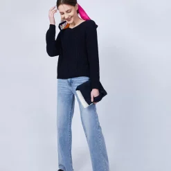 Maison Montagut Pulls>Pull Cotele Col V - Charles