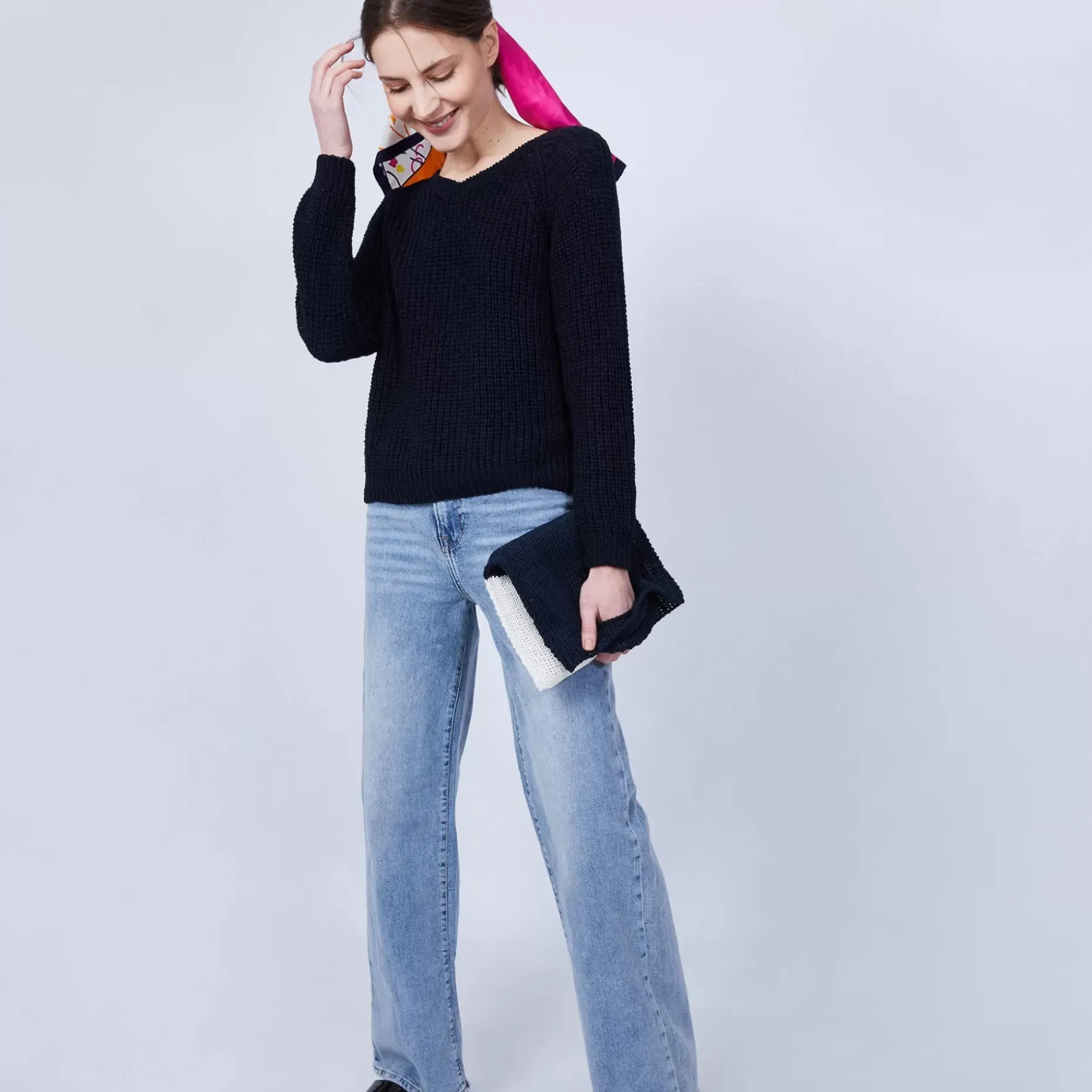 Maison Montagut Pulls>Pull Cotele Col V - Charles