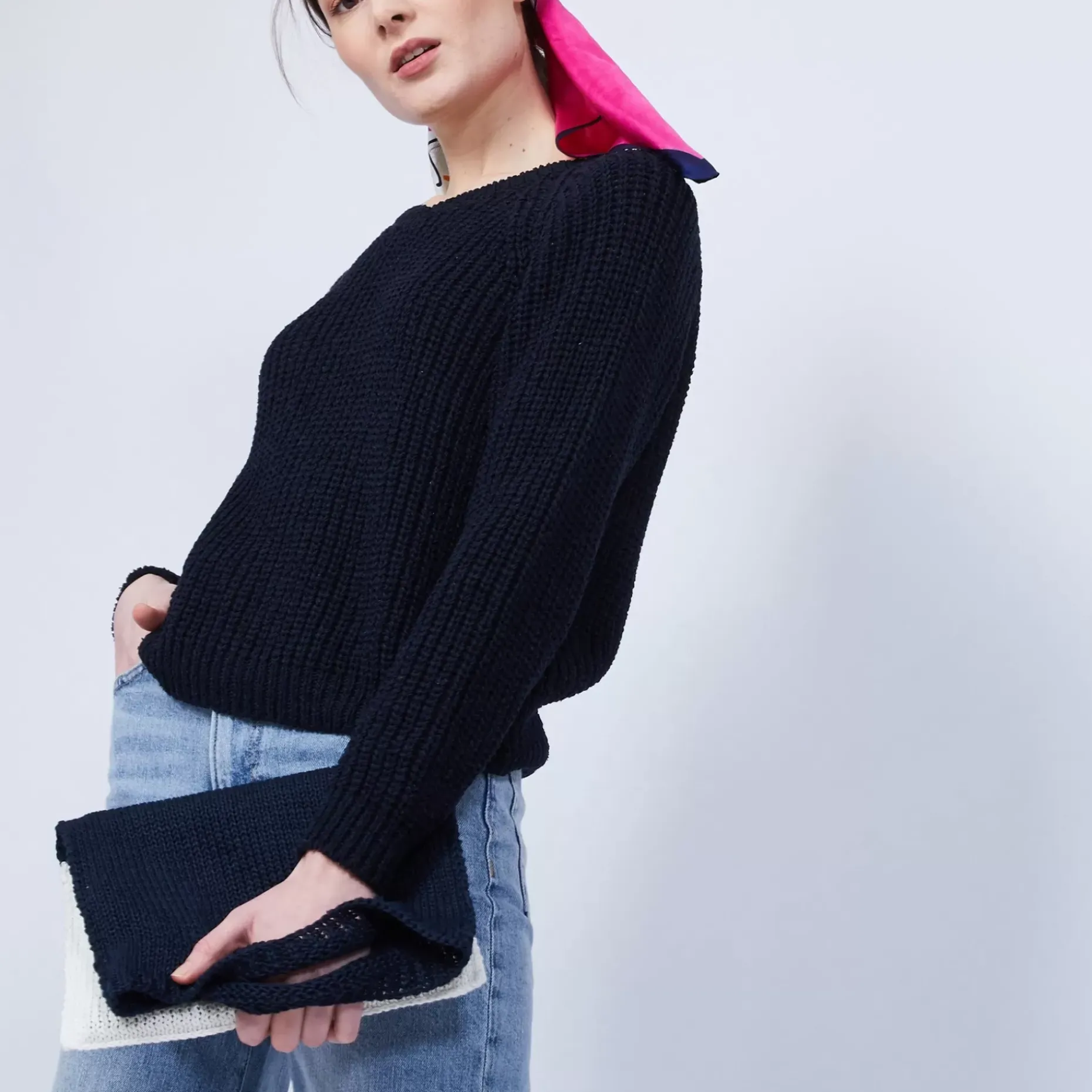 Maison Montagut Pulls>Pull Cotele Col V - Charles