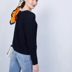 Maison Montagut Pulls>Pull Cotele Col V - Charles