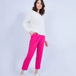 Maison Montagut Pulls>Pull Cotele Col V - Charles