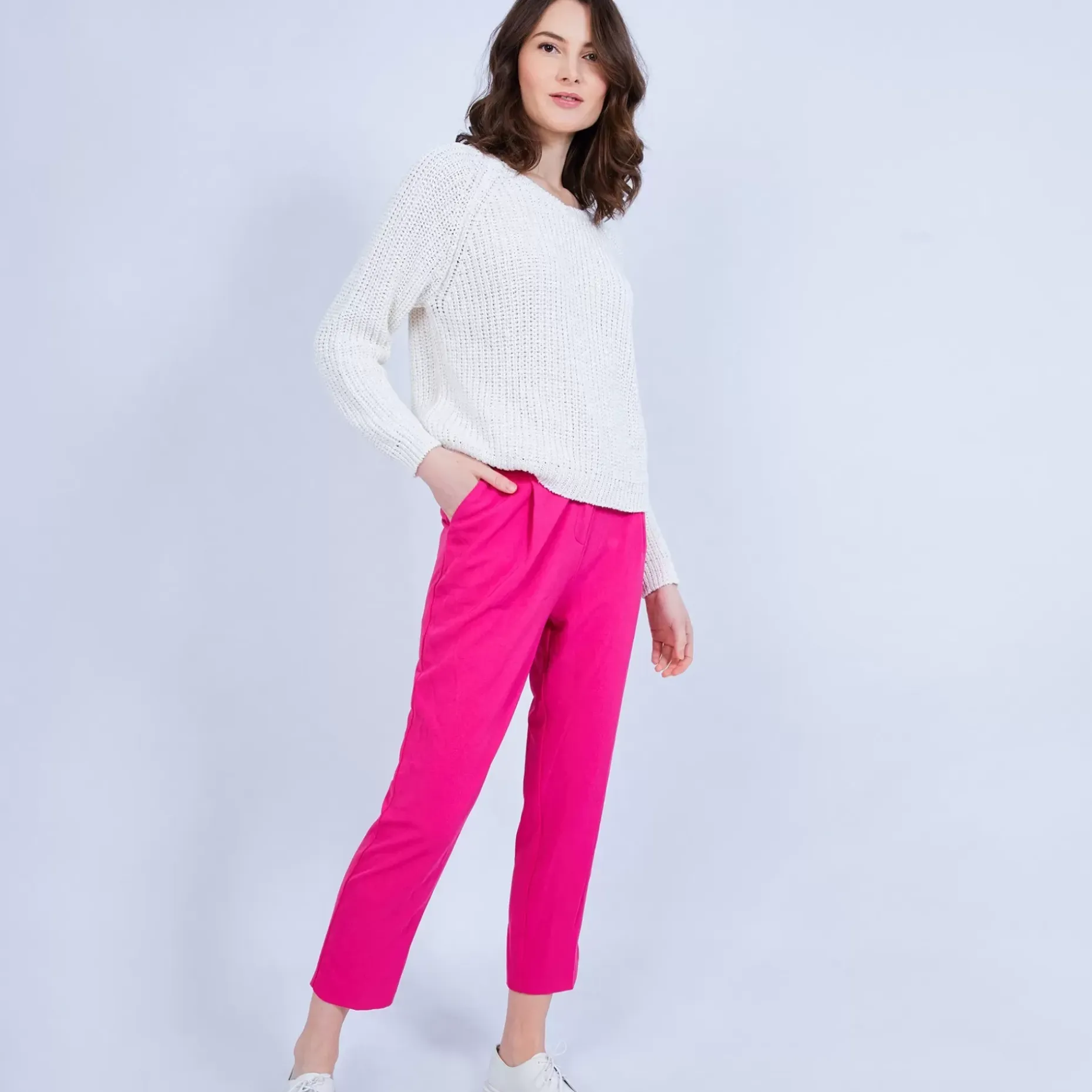 Maison Montagut Pulls>Pull Cotele Col V - Charles