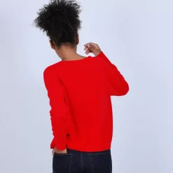Maison Montagut Pulls>Pull Court Col V En Cachemire Avec Poches - Balba