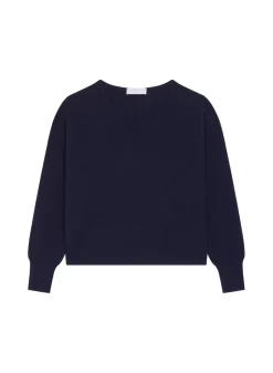 Maison Montagut Pulls>Pull Court En Cachemire Avec Poche - Balba