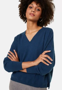Maison Montagut Pulls>Pull Court En Cachemire Avec Poche - Balba