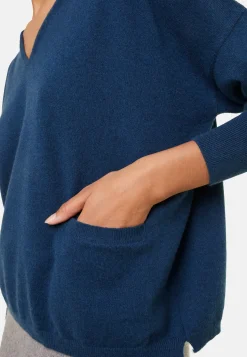 Maison Montagut Pulls>Pull Court En Cachemire Avec Poche - Balba
