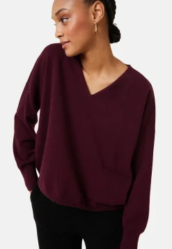 Maison Montagut Pulls>Pull Court En Cachemire Avec Poche - Balba