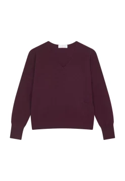 Maison Montagut Pulls>Pull Court En Cachemire Avec Poche - Balba