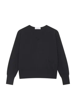 Maison Montagut Pulls>Pull Court En Cachemire Avec Poche - Balba