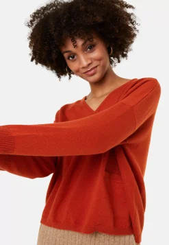 Maison Montagut Pulls>Pull Court En Cachemire Avec Poche - Balba