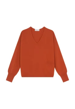 Maison Montagut Pulls>Pull Court En Cachemire Avec Poche - Balba